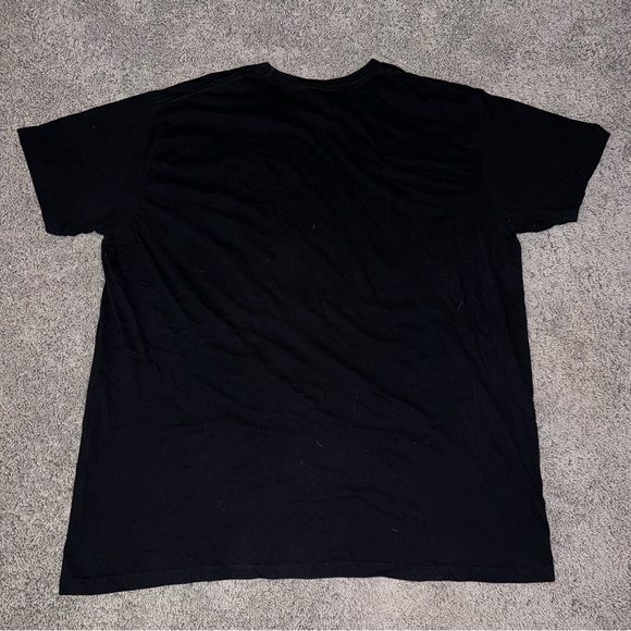 (We Love Fine) Marvel "I AM THE LOGO" Dead Pool Men's Black T-Shirt Size XXL 2XL - Picture 2 of 6